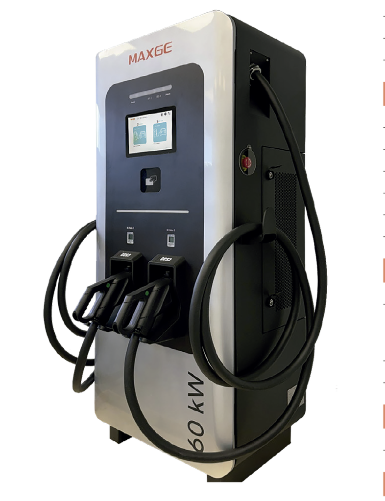 Estaciones de recarga rápida 60-240kW (E50)