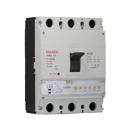 SGM6E con centralita electrónica de control hasta 1600A