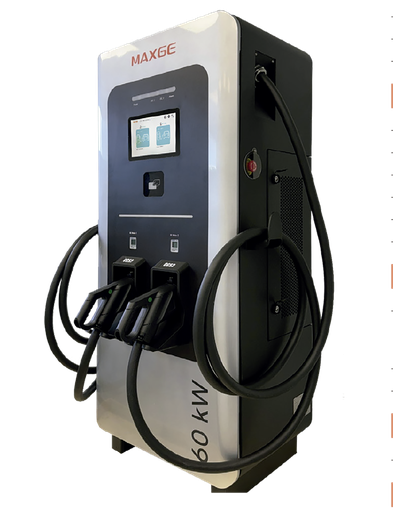 Estaciones de recarga rápida 60-240kW (E50)